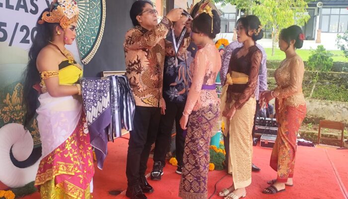 HUT ke-20 SMKN 1 Petang, Wagub Giri Prasta Tekankan Peran Generasi Muda di Sektor Pertanian