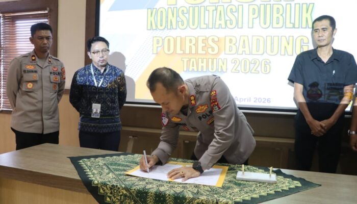 Polres Badung Gelar Forum Konsultasi Publik, Perkuat Kepercayaan Masyarakat