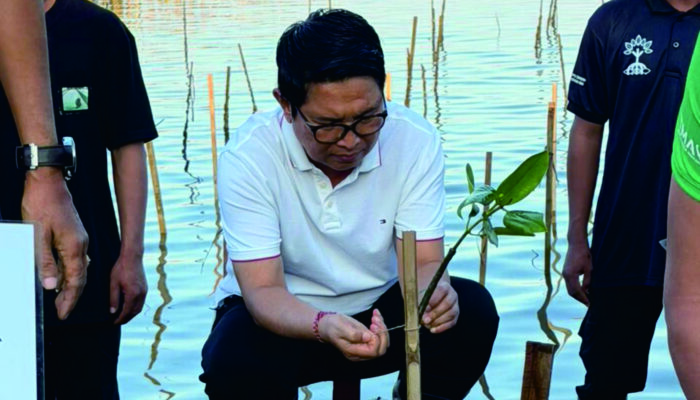 Bupati Badung Dukung Aksi Kolaborasi Hijau, Lestarikan Mangrove Tahura Ngurah Rai untuk Masa Depan