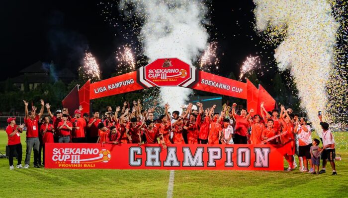 Soekarno Cup III Bali 2026: Panggung Talenta Muda, Denpasar Tampil sebagai Juara Setelah Taklukan Badung 3-2