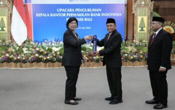 Pengukuhan Kepala Perwakilan Bank Indonesia Provinsi Bali: Memperkuat Sinergi Untuk Mengawal Stabilitas dan Mendorong Pertumbuhan Ekonomi Bali