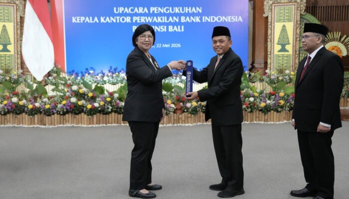 Pengukuhan Kepala Perwakilan Bank Indonesia Provinsi Bali: Memperkuat Sinergi Untuk Mengawal Stabilitas dan Mendorong Pertumbuhan Ekonomi Bali