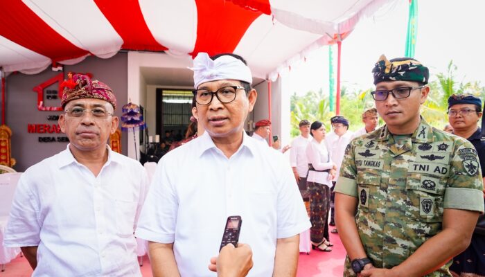 Bupati Adi Arnawa Hadiri Peresmian Operasionalisasi 1.061 Koperasi Desa Kelurahan Merah Putih