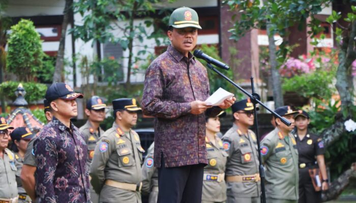 Tegakkan Perda, Sekda Dewa Indra Minta Satpol PP Kedepankan Pendekatan Humanis